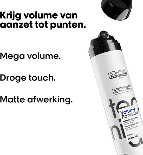 L'Oréal Professionnel Tecni.ART Volume Savage Panache - Pour plus de volume et de texture - Tous types de cheveux - 250ml