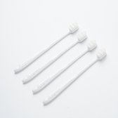 Experteeth® | Expertbrush - 10.000 ultra zachte borstelharen - Gevoelig gebit - Handtandenborstel - Volwassenen en kinderen - Tandenborstelkoker set van 4