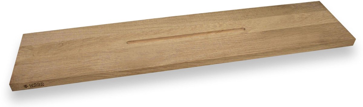 Badplank eiken klei recht 75 x 20 cm - 25 mm - Badplank - Bad plank - Badplanken - Badplank voor in bad - Badplank eiken - Badplank hout