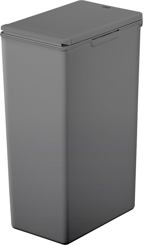 EKO - Morandi Touch 40 liter - Plastic - Grijs - Prullenbak