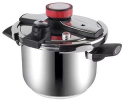 Snelkookpan RVS-10ltr (Geschikt voor alle warmtebronnen)-RVS Pressure Cooker 10ltr