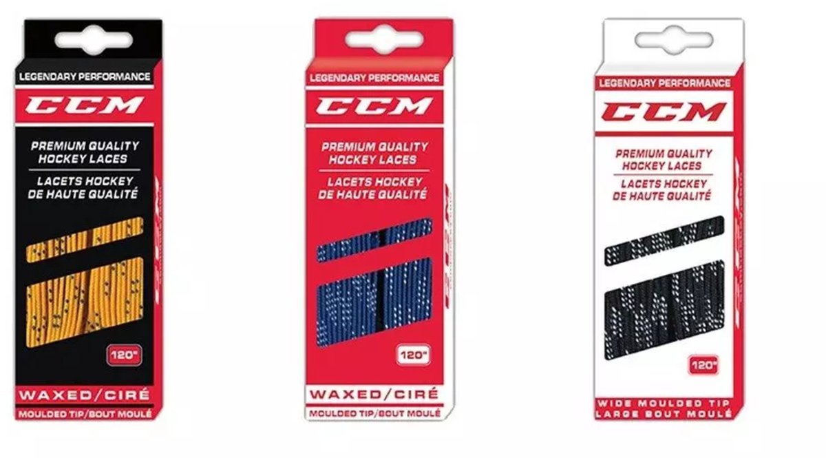 CCM Proline IJshockey Wax Veter (Diverse Kleuren) (Kleur - Wit, Maat - 96" / 244 cm)