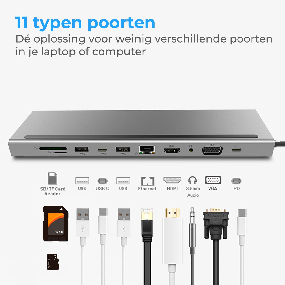 Nuvance 11-in-1 USB-C Hub thumbnail 2