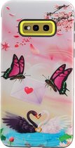 Vlinder Design Hardcase Backcover voor Samsung Galaxy S10e