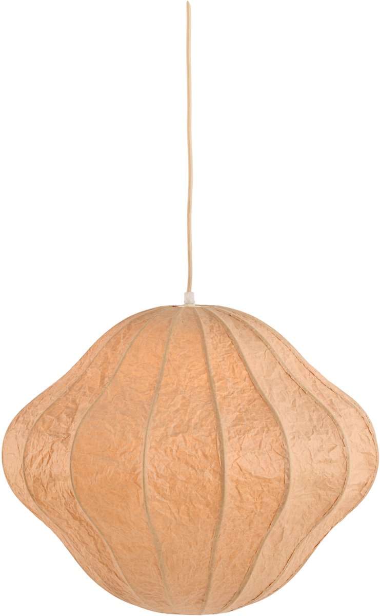 Light&living Hanglamp Ø50x40,5 cm SUKAU kraftpapier bruin