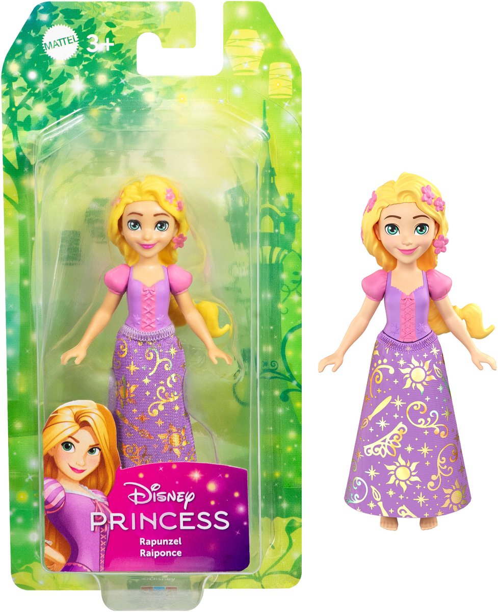 Mattel Disney princess rapunzel core small doll