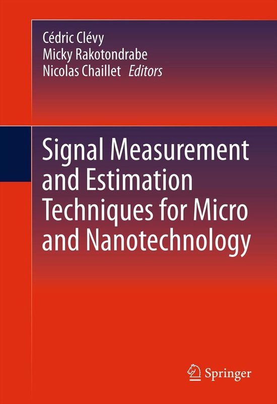 Signal Measurement And Estimation Techniques For Micro And N ... - cover