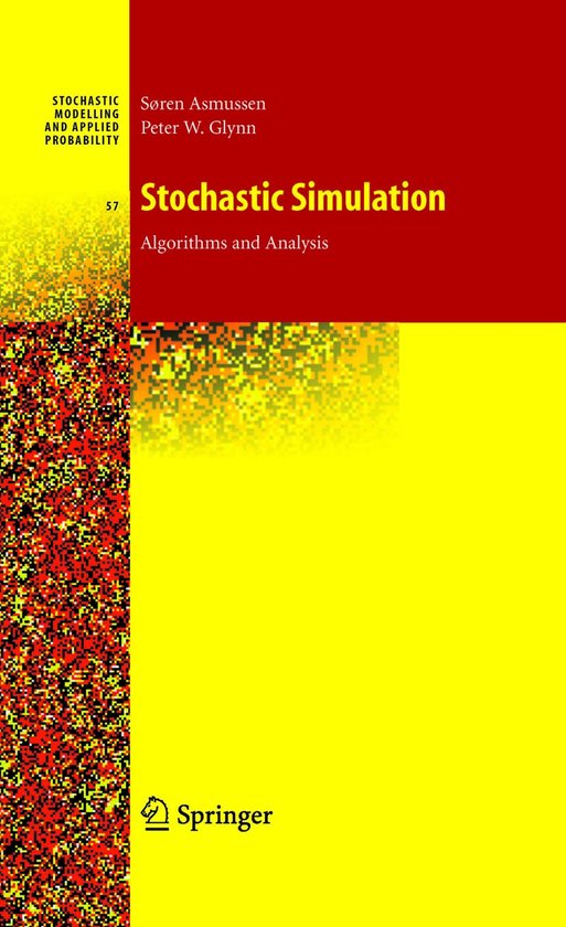 Stochastic Simulation Algorithms and Analysis - cover