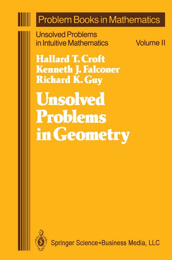 Unsolved Problems in Geometry | 9780387975061 | Hallard T. Croft ...