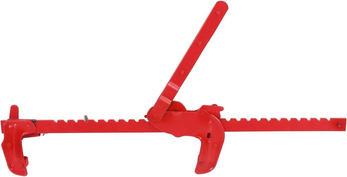 Allecto Plus - Roestvrijstalen Hekfilter voor Hekbrancard Reparatie en Aanscherping - Rood - Handig in Gebruik - Draagbaar - Staaldraad Splicer.