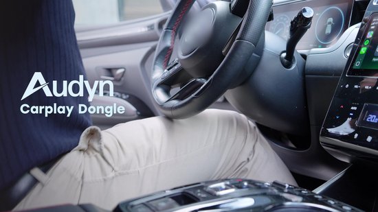Audyn CarPlay Dongle - USB & USB-C - Geschikt voor Android Auto & Carplay - CarPlay Draadloos - Auto Dongel - Wireless