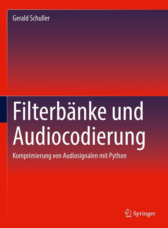 Filterbänke und Audiocodierung - cover
