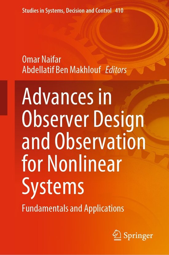 Studies in Systems, Decision and Control410- Advances in Obs ... - cover
