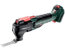 Metabo MT 18 LTX BL QSL 18V Li-ion accu multitool body in MetaBox - koolborstelloos - snelwissel