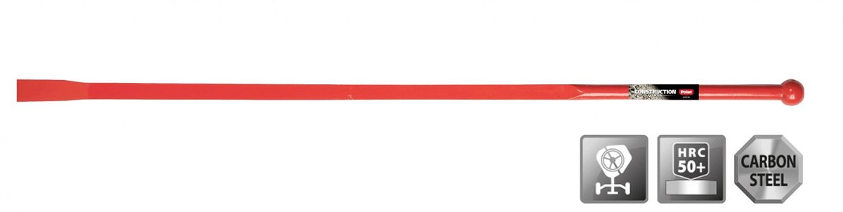 Polet Stootijzer 1.4M x 28mm - Vierkante Beitel