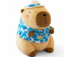 Klikkopers® - Capybara Knuffel - 26 CM - Capibara Knuffel - Kawaii Knuffel - Kawaii Kussen - Zomer
