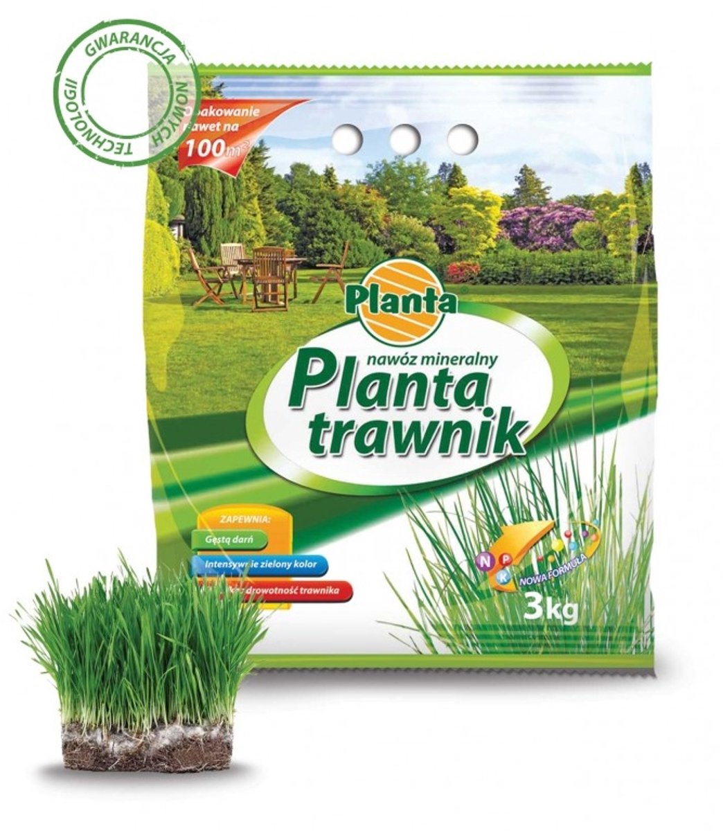 Planta - Minerale Meststof voor Gras - Lente/Herfst - 3 kg