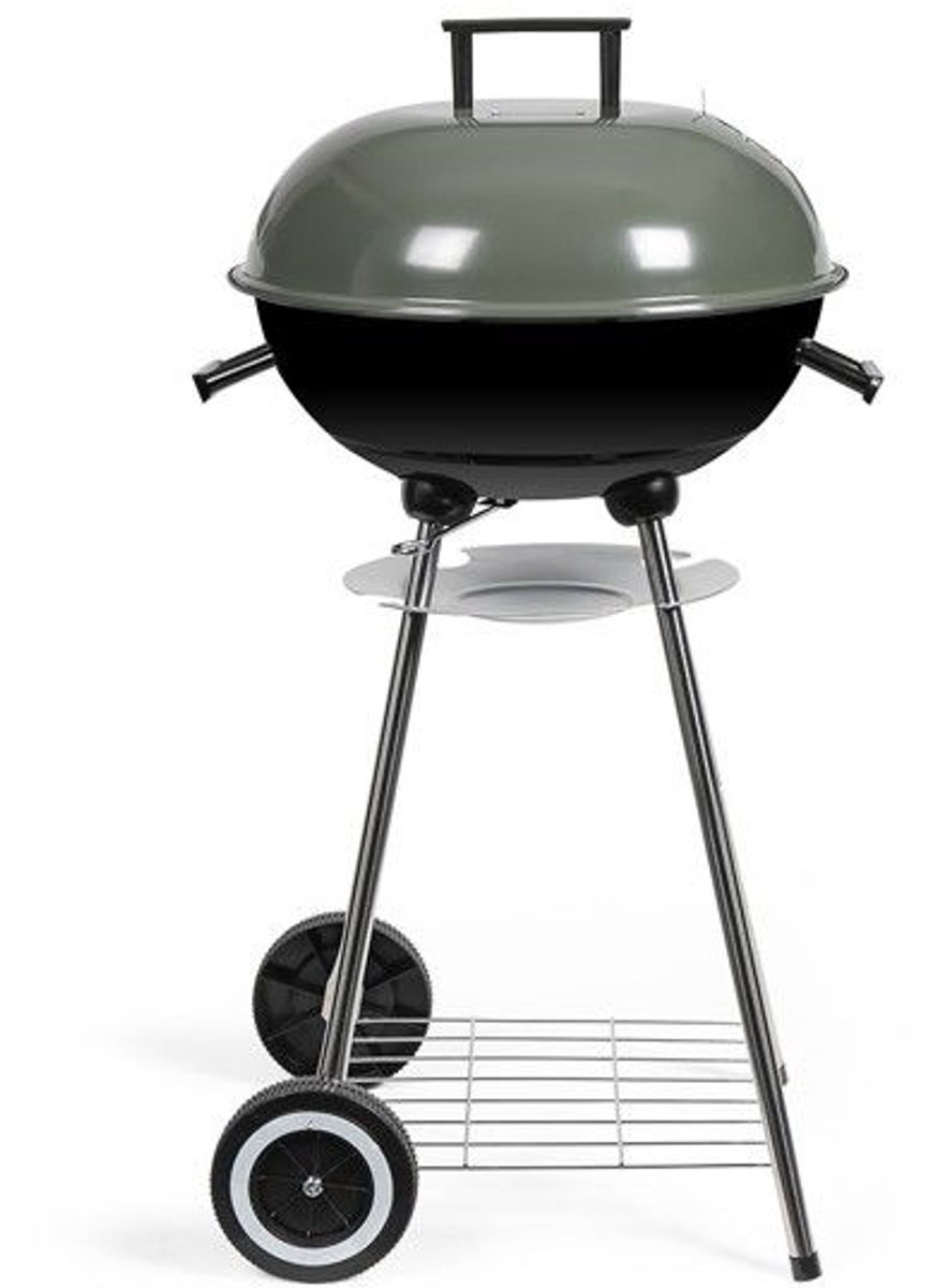 Houtskoolbarbecue - LIVOO - DOC172K - Ø 41 cm - Verchroomd stalen rooster - Hoogte 69,5 cm - Handgrepen - 2 tandwielen