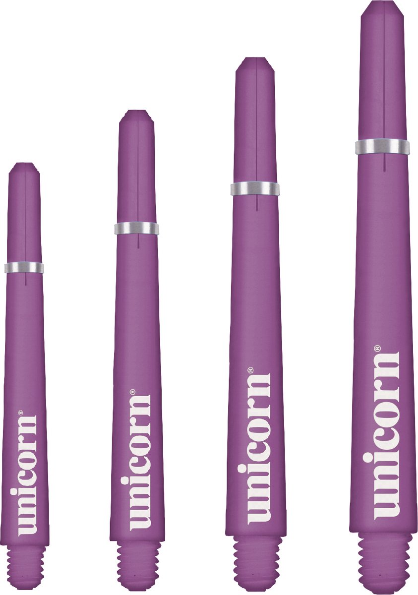 Unicorn Gripper 4 Purple - Dart Shafts Short