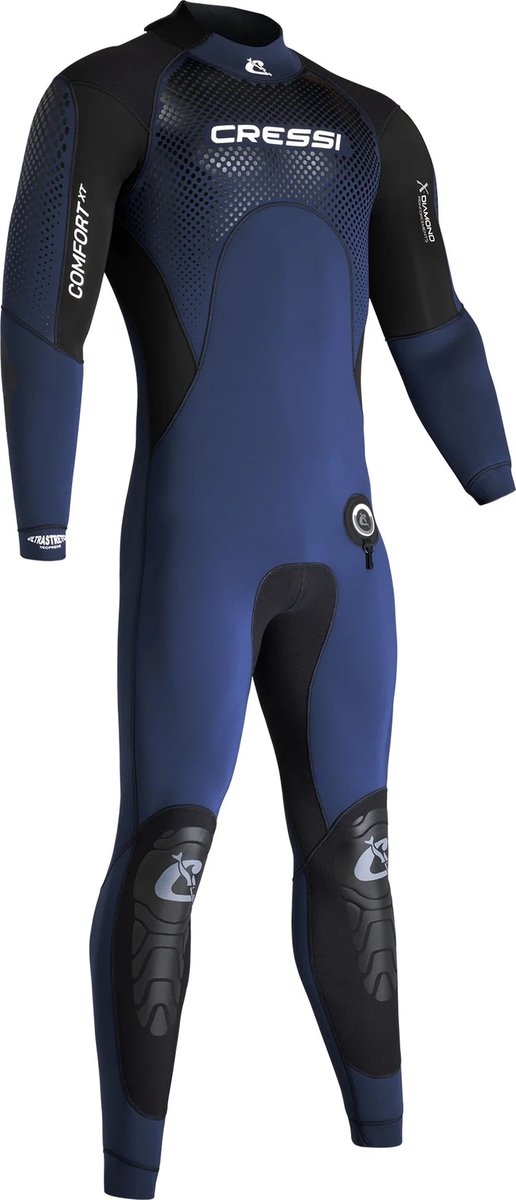 CRESSI COMFORT MAN MONOPIECE WETSUIT BLAUW 5mm M/3