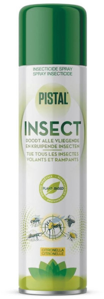 PISTAL INSECT CITRONELLA PLANTAARDIGE INSECTENSPRAY 300ML