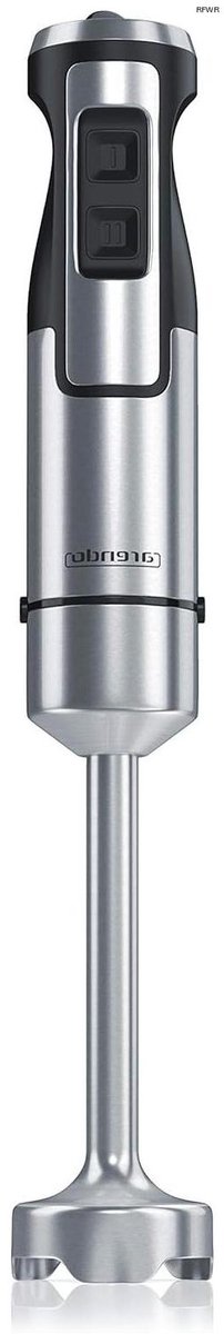 RFWR® Staafmixer 1000 Watt RVS met Traploze Snelheidsregeling en Turboknop
