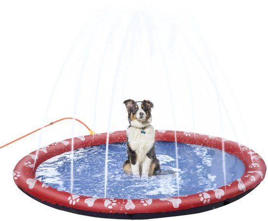 Bad - Hondenzwembad opvouwbaar - Honden - Honden speelgoed - Zwembaden - Ø170 cm