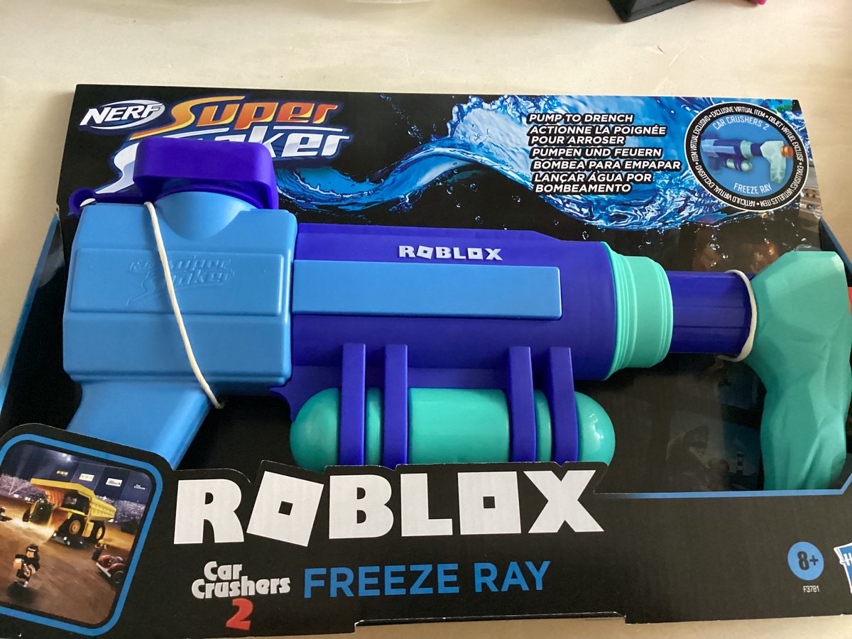 Nerf super soaker Roblox freeze ray 42x 29x 6,5 cm