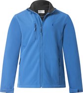 Gentlemen - heren softshell jasje - winddicht - waterafstotend - blauw - maat L