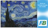 F4B Diamond Painting De Sterrennacht – 40x50 cm – Vierkante Steentjes