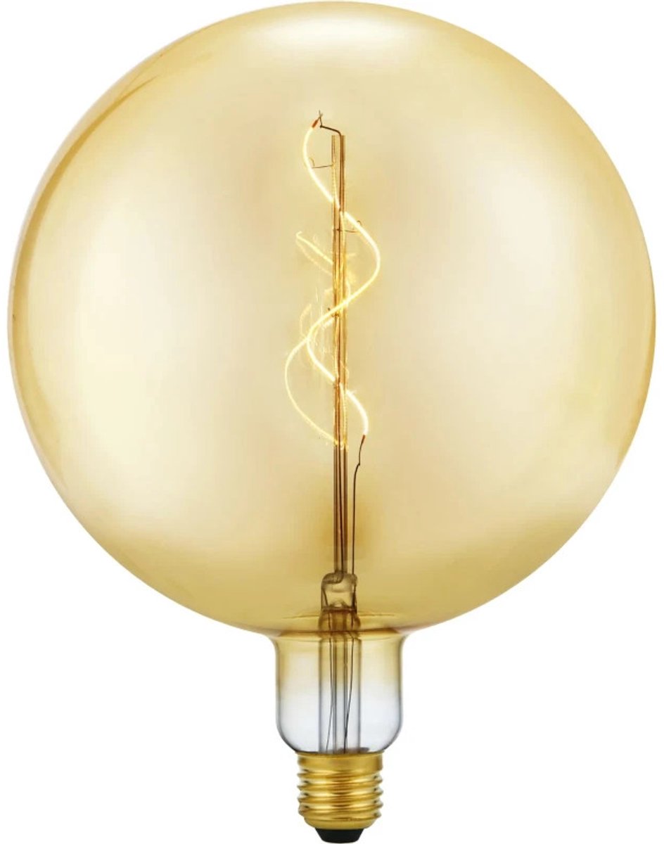 SPL E27 LED Globelamp | 5W Goud 2200K 220V/240V 922 | 360° Ø200mm Dimbaar