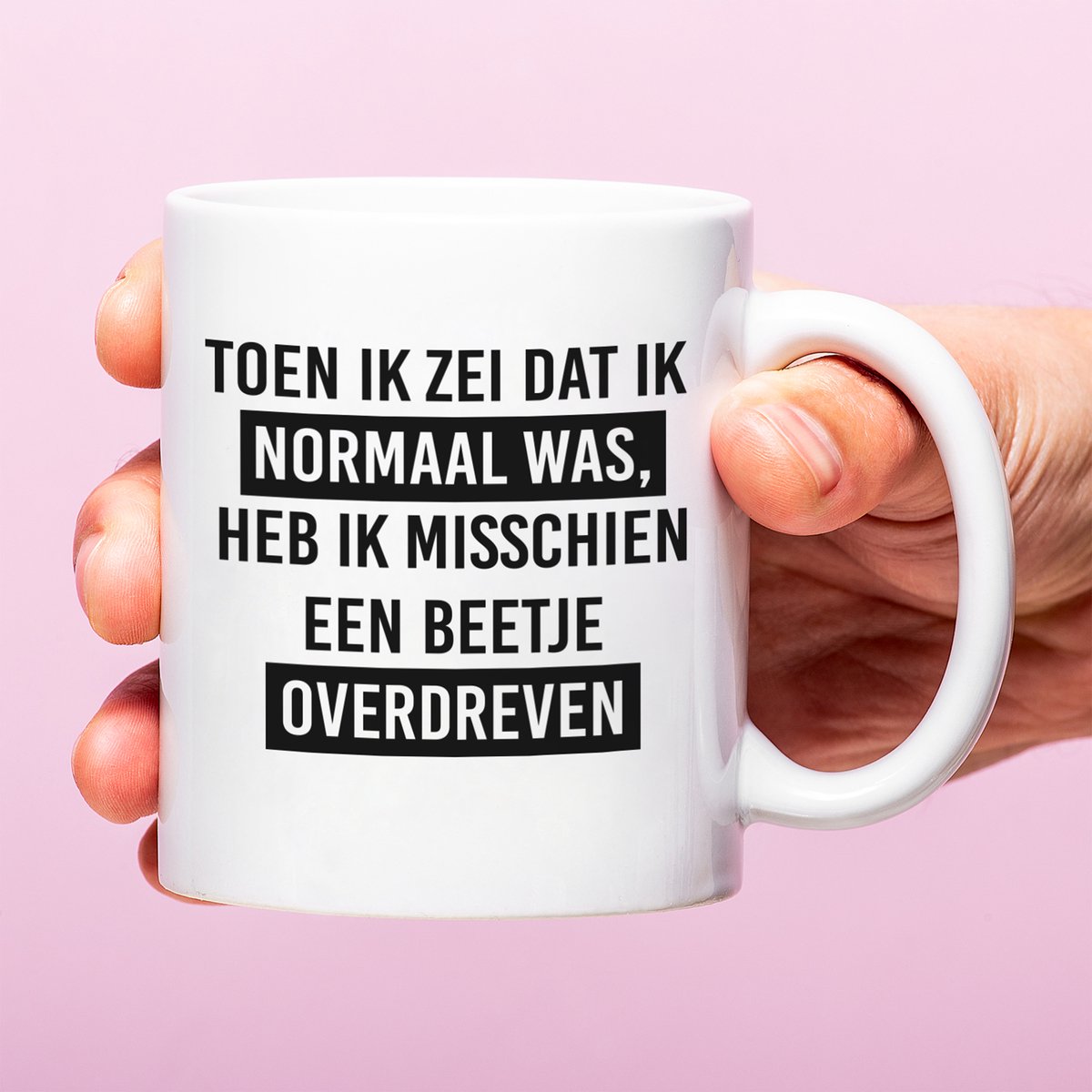 Ditverzinjeniet.nl Mok Ik heb een beetje overdreven