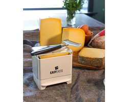 EasyCheese Wit - De COMPACTE kaasdoos met verstelbare bodem