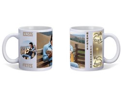 ELVIS PRESLEY, the king of rock and roll Bedrukte mok