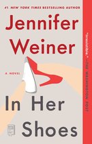 Boekomslag van 'In Her Shoes' van Jennifer Weiner, met een rode pump. #1 New York Times bestseller.