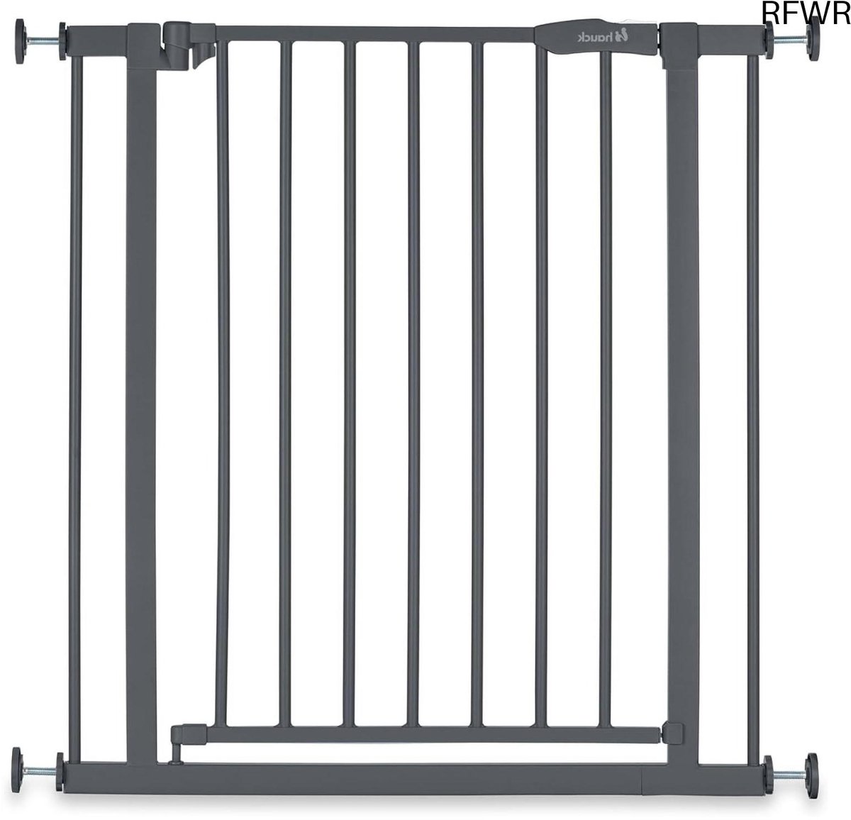 RFWR® Trappenscherm zonder boren, verstelbaar 75-80 cm, handmatig sluitmechanisme, dubbelzijdig, veilig voor kinderen