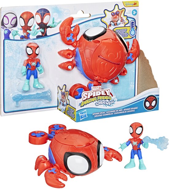 Marvel Spidey and His Amazing Friends Water-Webs Spider Crab Speelset