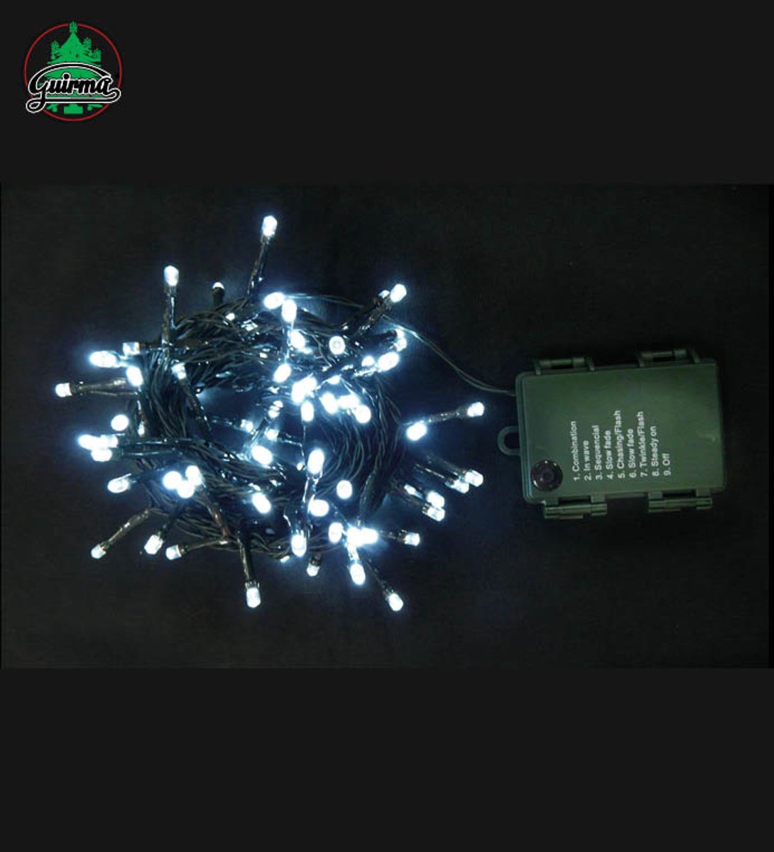 Lichtdraad LED Groot Wit (11,2m; 144 leds)