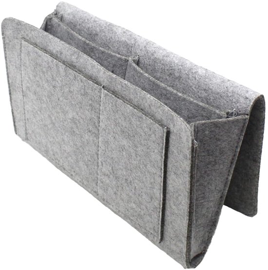Hangmand Aan Het Nachtkastje Met Haak, Multifunctionele Organizer Caddy Afstandsbediening