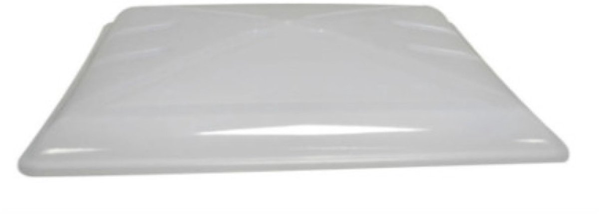 MPK Dakluik 40x40 Melkglas Grote Kap+Combirollo Grijs