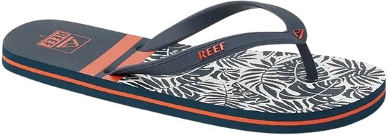 Flip-Flops Reef Little Fanning Navy Lime Kinder | Fashionschuh