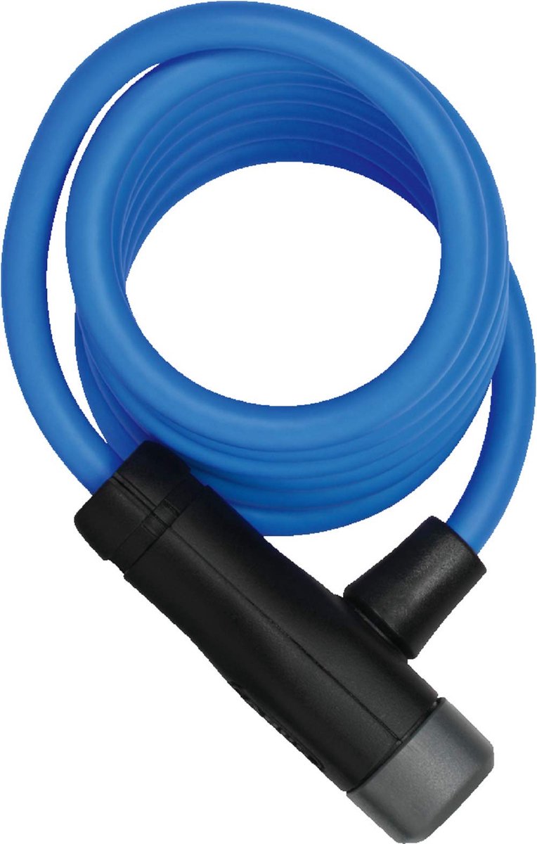 Ibenzoa® Fietsslot met Flexibele Spiraalkabel van 8 mm en Bescherming tegen Krassen