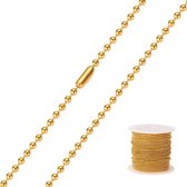 Rvs-ketting kopen? | Stainless steel kettingen voor DIY sieraden - Kraaltjes van Renate