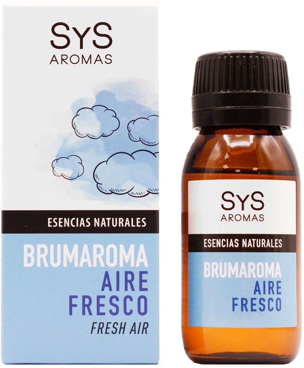 Goedkoopste Sys Brumaroma Fresh Air - Etherische Olie - 100 Puur & Natuurlijk - Voor Luchtbevochtiger & Aroma Diffuser - 50ml