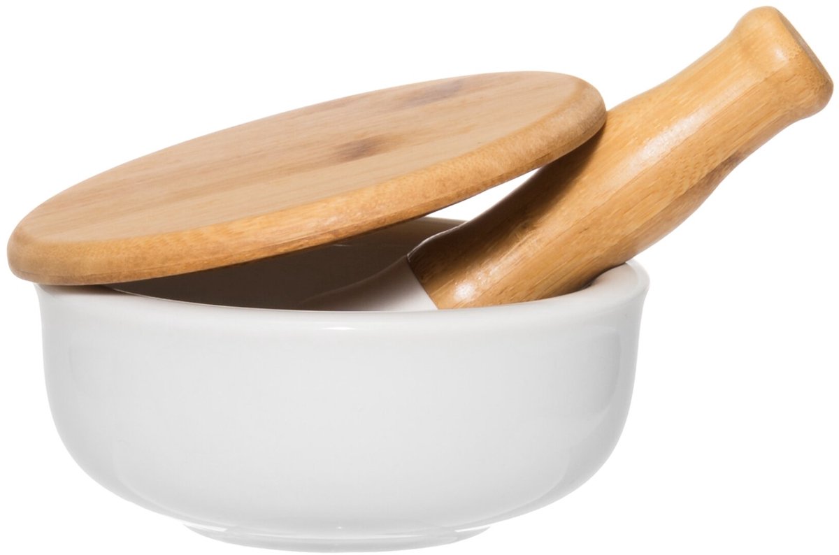 Mörser mit Deckel, Ø 12 cm