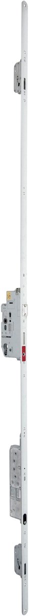 Hmb boumans HMB Motortronic meerpuntsluiting 500303 voorplaat 24mm PC 72 doormaat 65mm 1700mm SKG*** (Prijs per stuk)