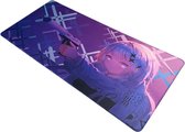Muismat xxl - Violet Viper - Gaming - 900 x 400 x 3 mm - Antislip