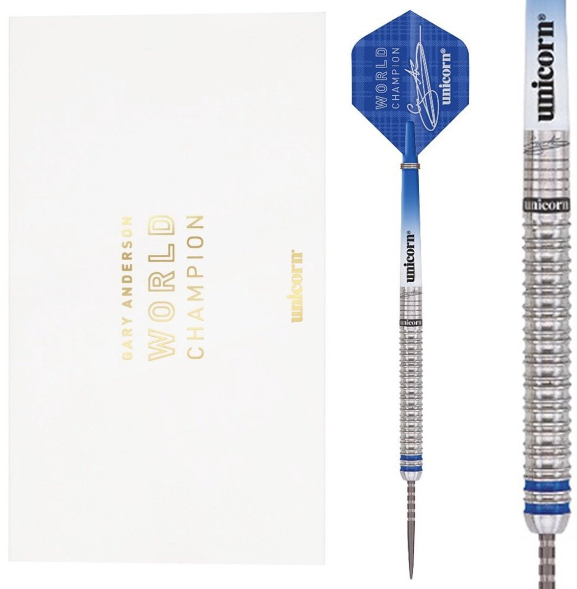 Unicorn Gary Anderson W.C. Phase 3 90% Deluxe - Dartpijlen 25 Gram