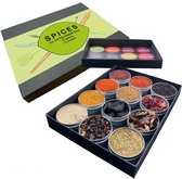 Ottolenghi Kruidenbox - 12 Kruiden + Recepten In Cadeauverpakking - Voor Kookboeken Simpel & Flavour - Geschenkdoos - Koken - Kruidenpotjes - Cadeau - TeaSaltAndSpices