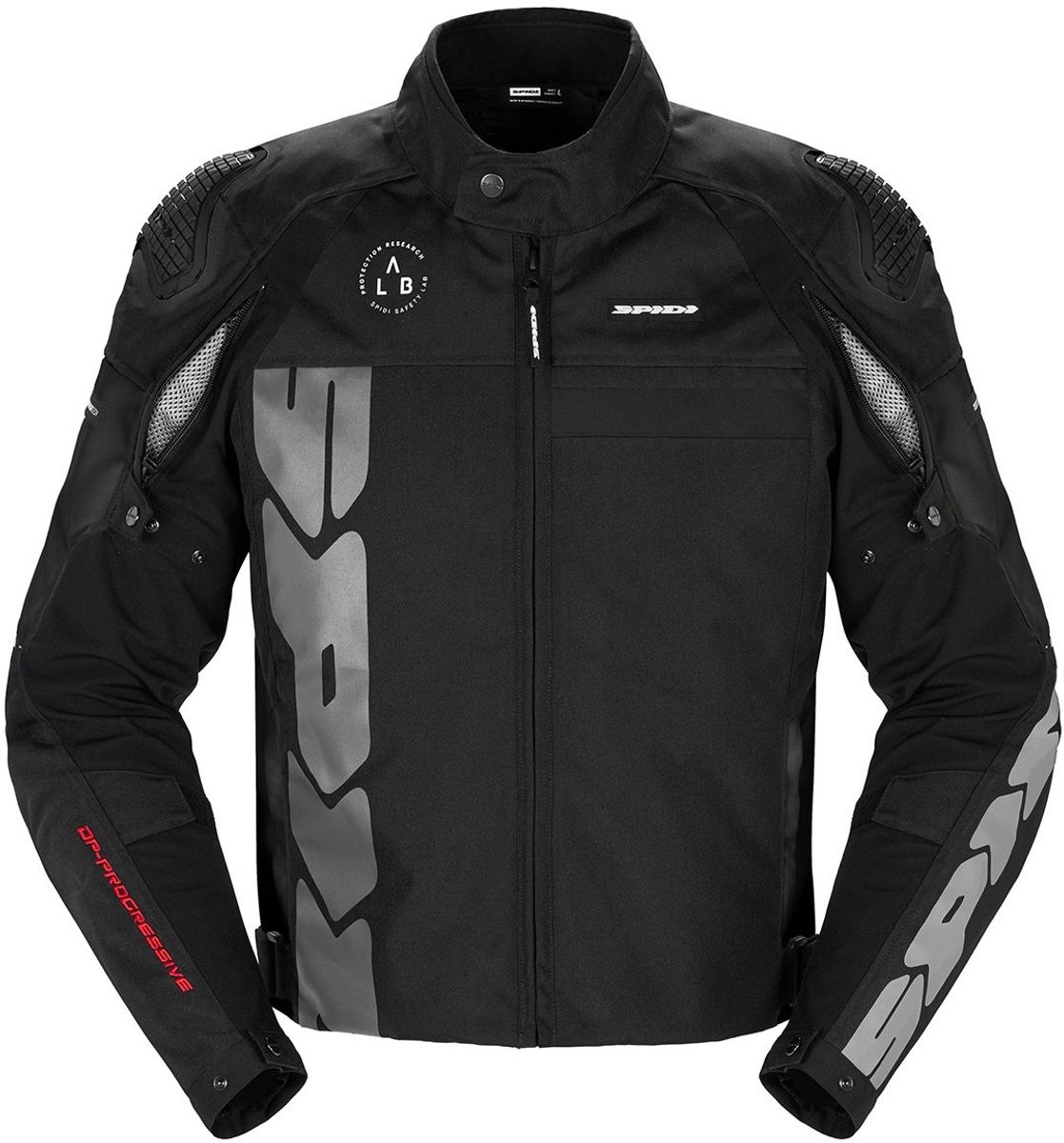 Spidi Progressive Tex Jas Zwart